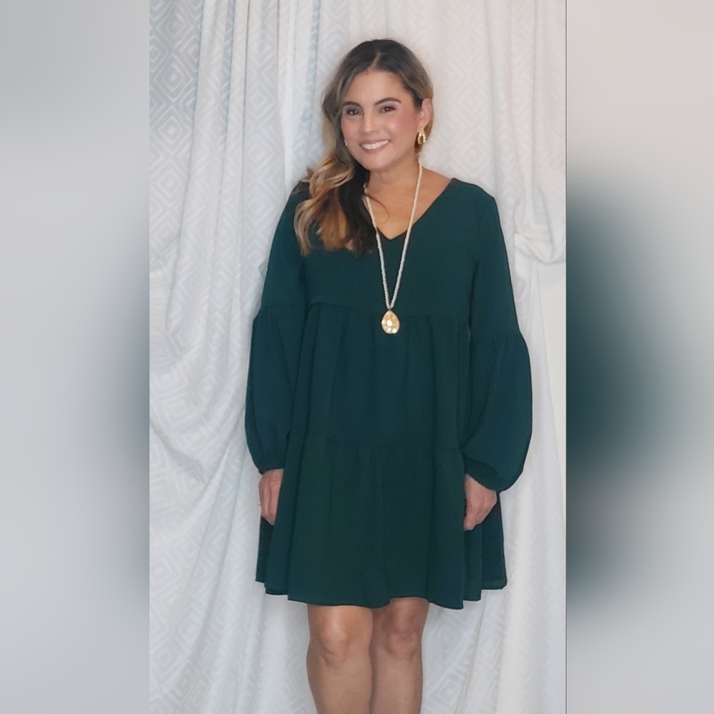 Emerald Green Dress